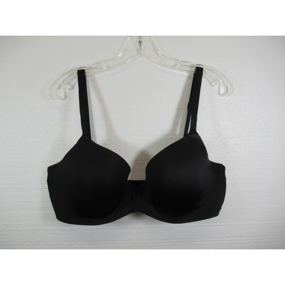 Maidenform Padded Push Up Bra 40DD Black Underwire